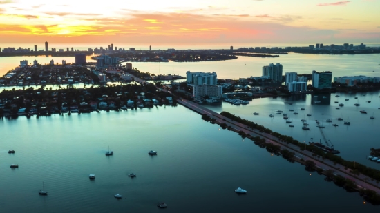 City, Sky, Beach, Water, Travel, Breakwater