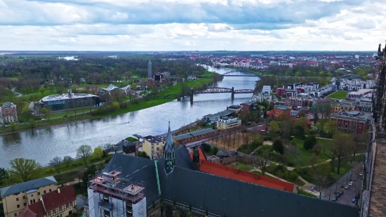 City, Water, Ship, Building, River, Travel