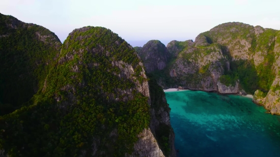 Cliff, Geological Formation, Landscape, Rock, Water, Mountain