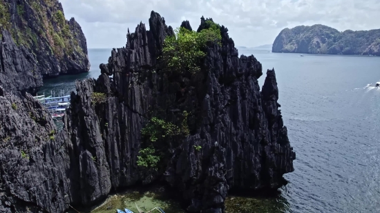 Cliff, Geological Formation, Landscape, Sea, Rock, Coast