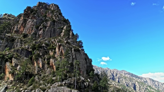 Cliff, Geological Formation, Mountain, Landscape, Rock, Sky