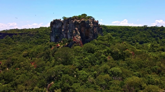 Cliff, Geological Formation, Mountain, Landscape, Rock, Tree