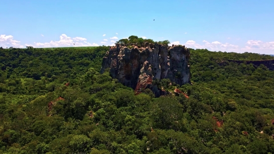 Cliff, Geological Formation, Mountain, Landscape, Tree, Rock