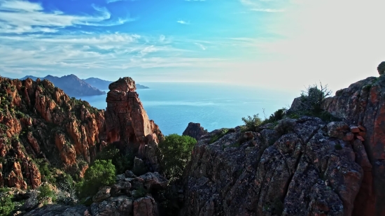 Cliff, Geological Formation, Ocean, Sea, Coast, Landscape