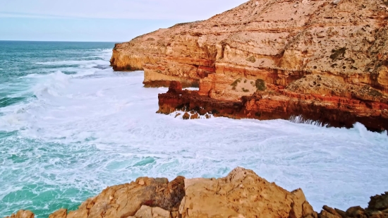 Cliff, Geological Formation, Ocean, Sea, Coast, Rock