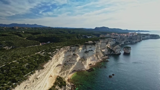 Cliff, Geological Formation, Promontory, Coast, Sea, Water