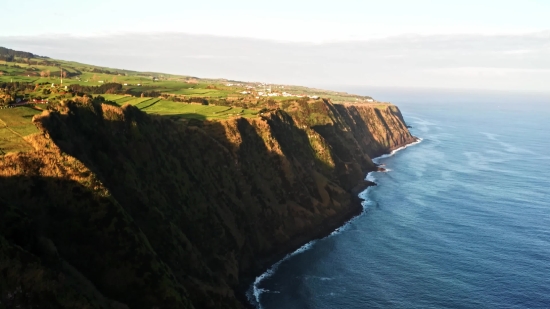 Cliff, Geological Formation, Promontory, Ocean, Coast, Sea