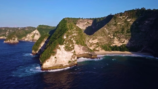 Cliff, Geological Formation, Sea, Landscape, Mountain, Ocean