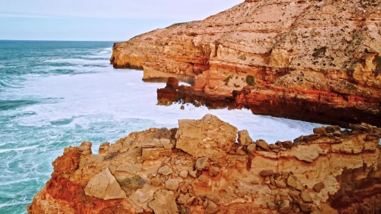 Cliff, Geological Formation, Sea, Ocean, Landscape, Rock