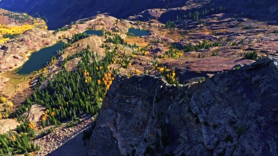 Clown Stock Footage, Canyon, Valley, Ravine, Mountain, Mountains