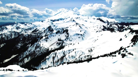 Cool Background Video, Mountain, Snow, Ice, Winter, Glacier