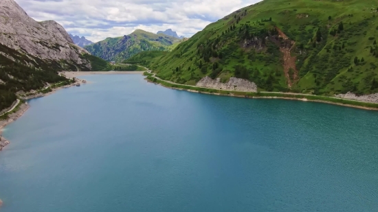 Copyright Free Green Screen Video, Lake, Landscape, Mountain, Water, Mountains