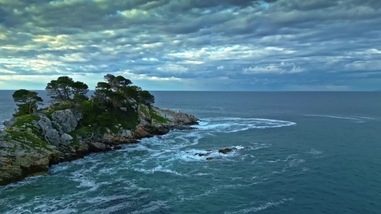 Couple Stock Footage, Ocean, Promontory, Sea, Beach, Coast