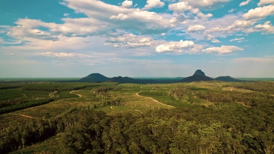 Coverr Free Footage, Highland, Landscape, Mountain, Knoll, Sky