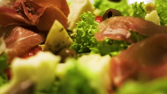 Creative Commons Videos Free, Salad, Dish, Guacamole, Food, Meal