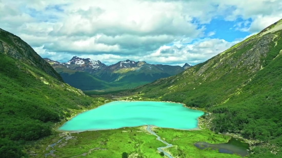 Download Royalty Free Videos, Lake, Mountain, Highland, Landscape, Mountains