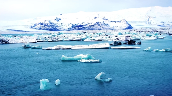 Easy Worship Background, Iceberg, Sea, Ocean, Water, Landscape