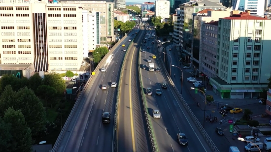 Expressway, Road, City, Highway, Traffic, Car