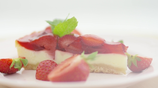 Food, Plate, Strawberry, Fruit, Salad, Dish