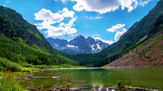 Footage Stock Websites, Mountain, Range, Lake, Landscape, Mountains