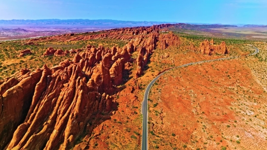 Free Abstract Video Footage, Canyon, Ravine, Valley, Natural Depression, Desert