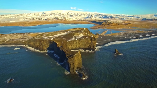 Free Footage Video No Copyright, Landscape, Wreck, Ship, Rock, Sky