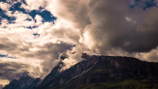 Free Loop Background Video, Mountain, Sky, Volcano, Natural Elevation, Landscape