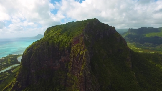 Free Screen Backgrounds, Cliff, Geological Formation, Mountain, Landscape, Sky