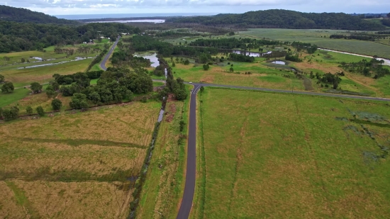 Free Stock Footage Eye Close Up, Landscape, Rural, Road, Grass, Sky