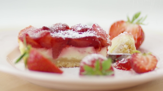 Free Stock Footage For Editing Practice, Food, Cream, Plate, Dessert, Gourmet