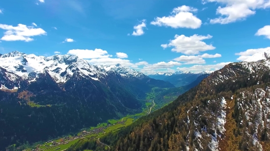 Free To Use Green Screen Footage, Mountain, Range, Mountains, Landscape, Alp