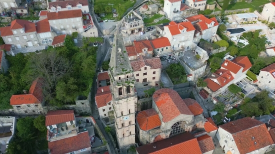 Free Video Use For Youtube, Town, Roof, Architecture, City, Brick