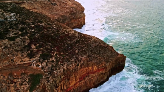 Geological Formation, Cliff, Promontory, Sea, Natural Elevation, Coast