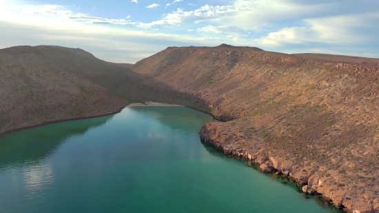 Geological Formation, Lake, Landscape, Mountain, Natural Depression, Basin