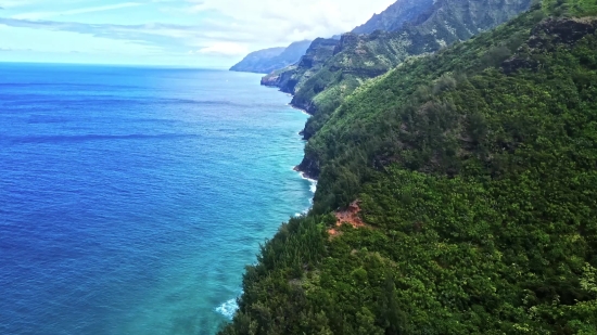 Geological Formation, Landscape, Sea, Promontory, Coast, Water