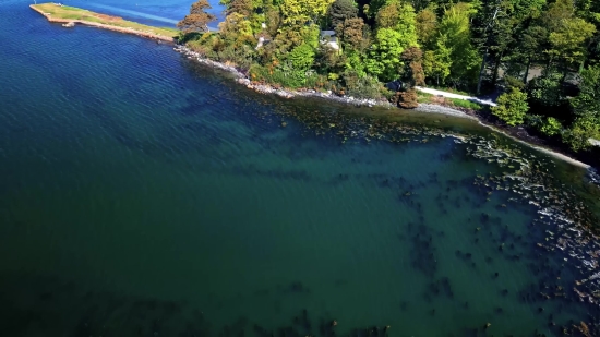 Getty Stock Video, Channel, Body Of Water, Landscape, Water, Mountain