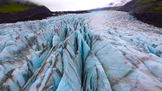 Glacier, Ice, Snow, Mountain, Crystal, Landscape