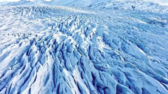 Glacier, Ice, Snow, Mountain, Winter, Cold