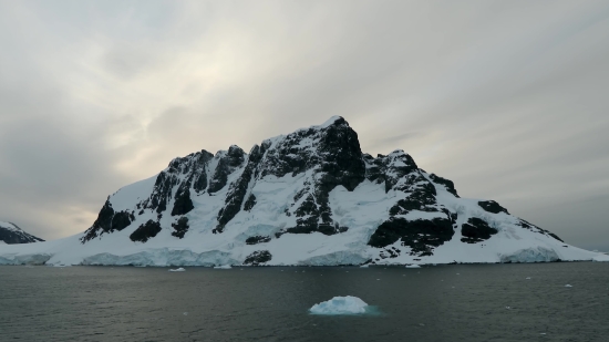 Glacier, Iceberg, Landscape, Mountain, Ocean, Sea