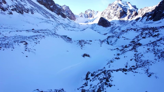 Glacier, Mountain, Snow, Alp, Landscape, Winter