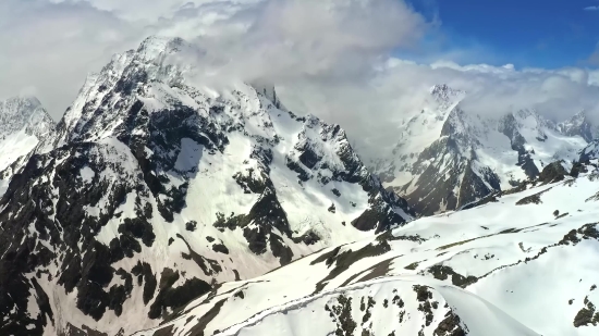 Glacier, Mountain, Snow, Alp, Peak, Landscape