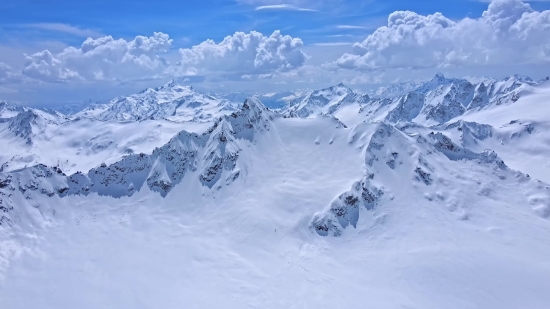 Glacier, Mountain, Snow, Alp, Winter, Landscape