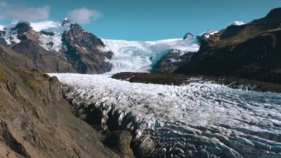 Glacier, Mountain, Snow, Landscape, Mountains, Peak