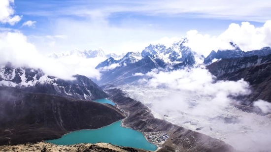 Glacier, Mountain, Snow, Landscape, Mountains, Peak