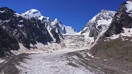 Glacier, Mountain, Snow, Landscape, Peak, Mountains