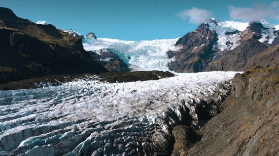 Glacier, Mountain, Snow, Peak, Landscape, Mountains