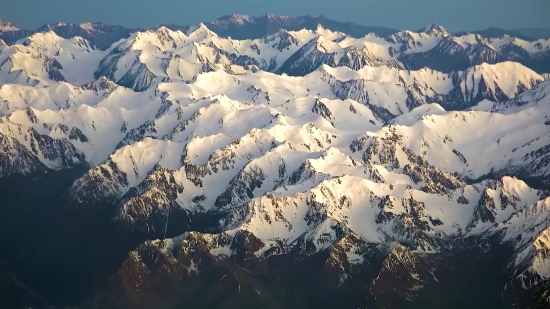 Glacier, Mountain, Snow, Range, Landscape, Peak