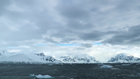 Glacier, Mountain, Snow, Range, Peak, Mountains