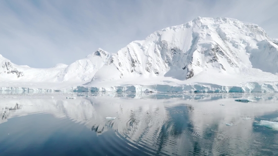 Glacier, Snow, Mountain, Ice, Peak, Landscape