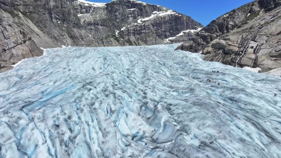 Glacier, Snow, Mountain, Peak, Landscape, Ice